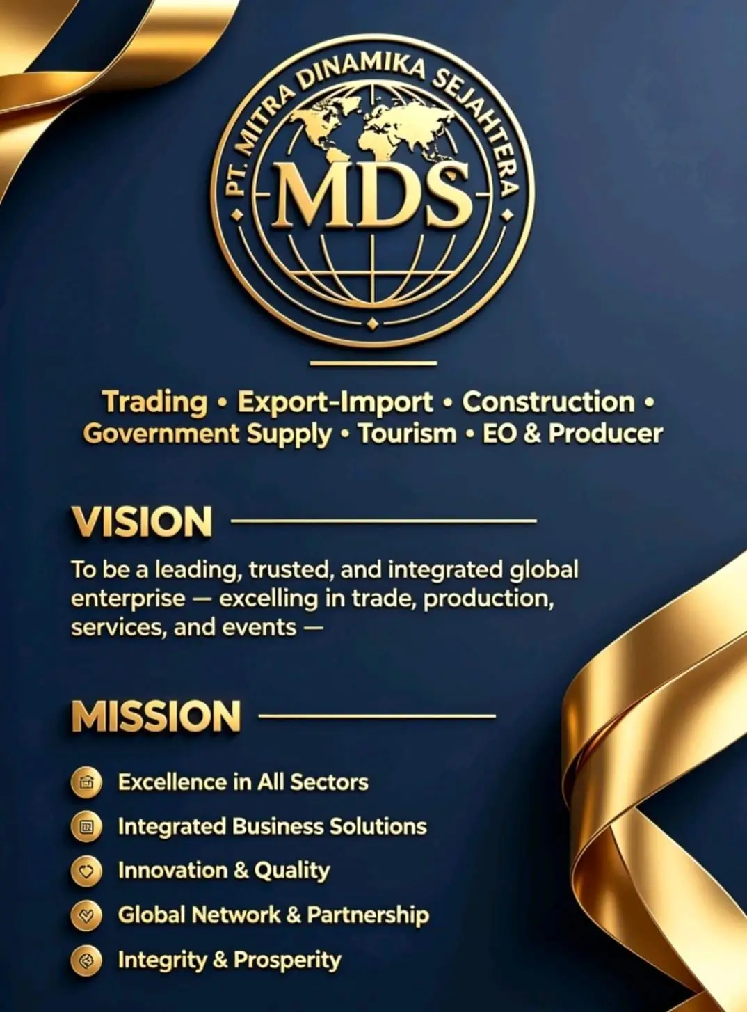 Vision & Mission MDSGENSA